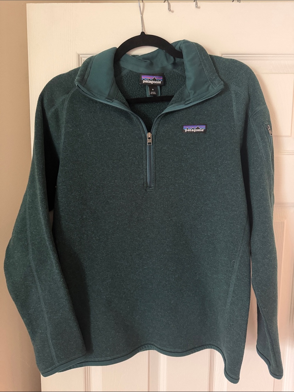 Patagonia Half-Zip Fleece Pullover - Teal
